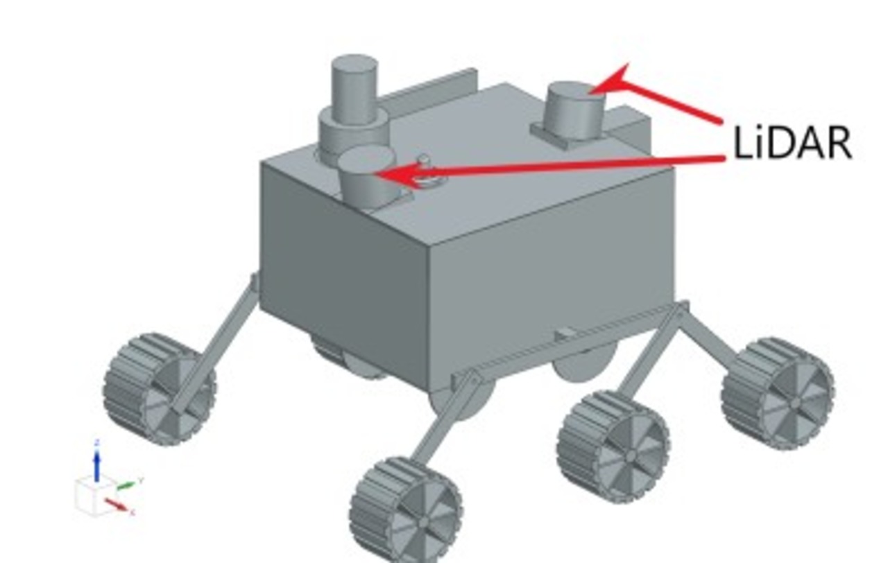 LiDAR on Rover image